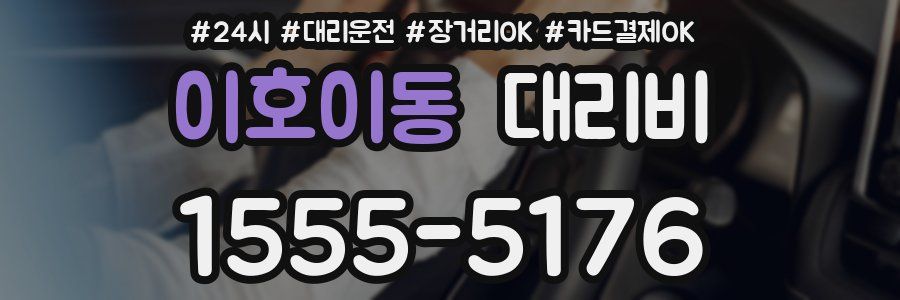 이호이동 대리비