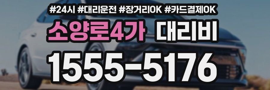 소양로4가 대리비