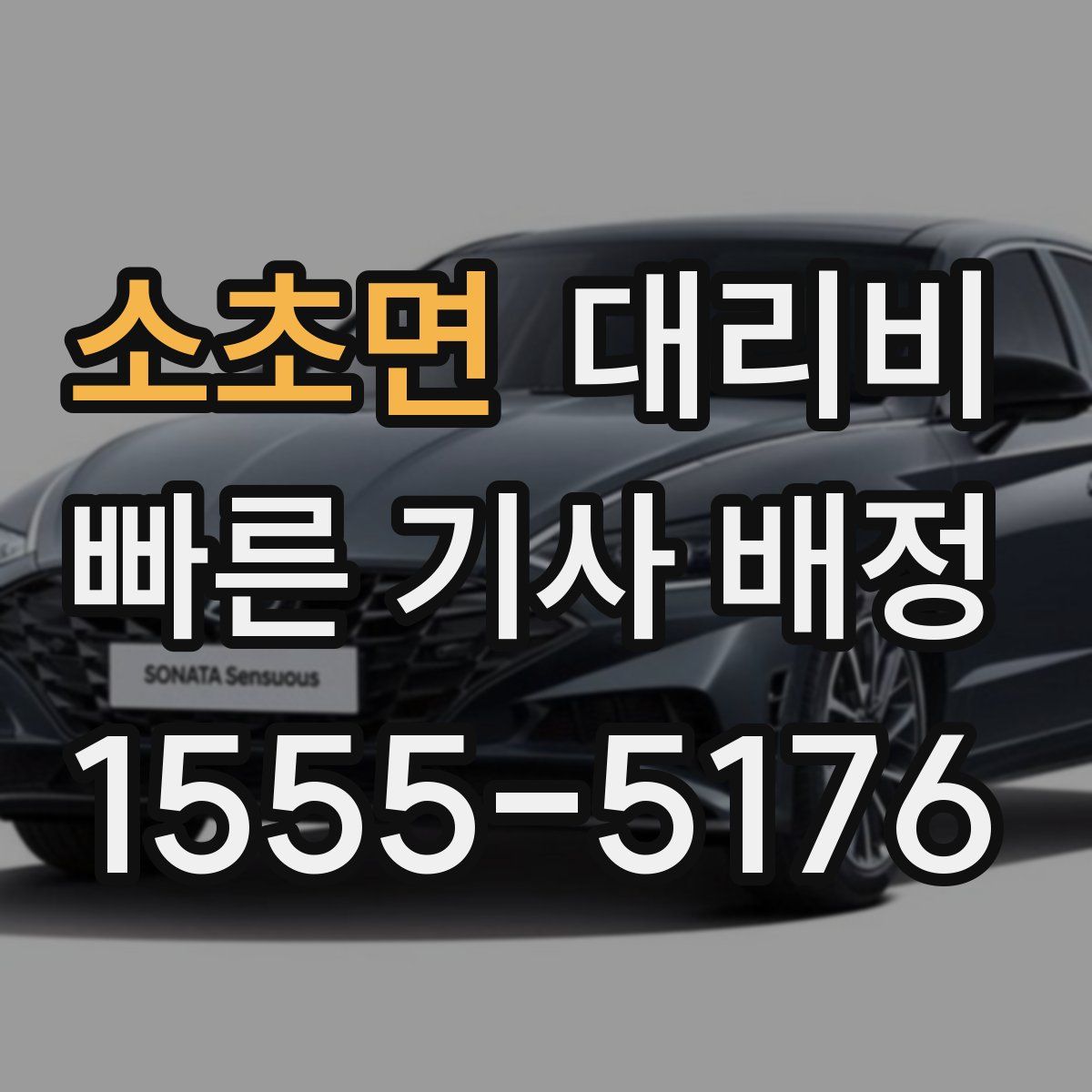 소초면 대리운전