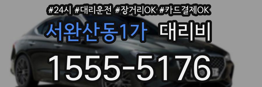 서완산동1가 대리비