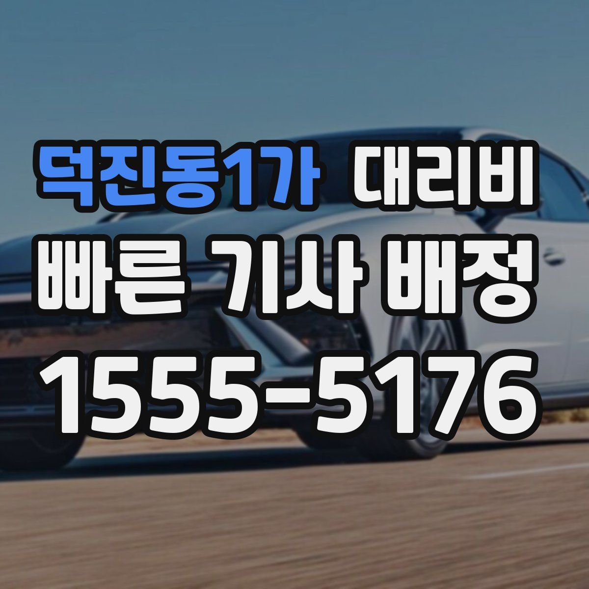 덕진동1가 대리운전