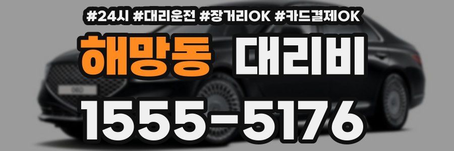 해망동 대리비