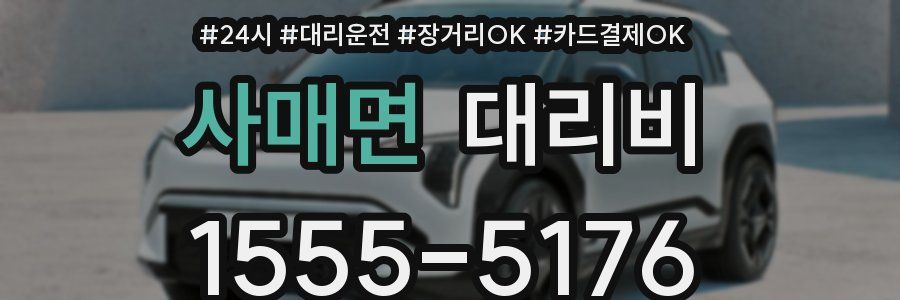사매면 대리비