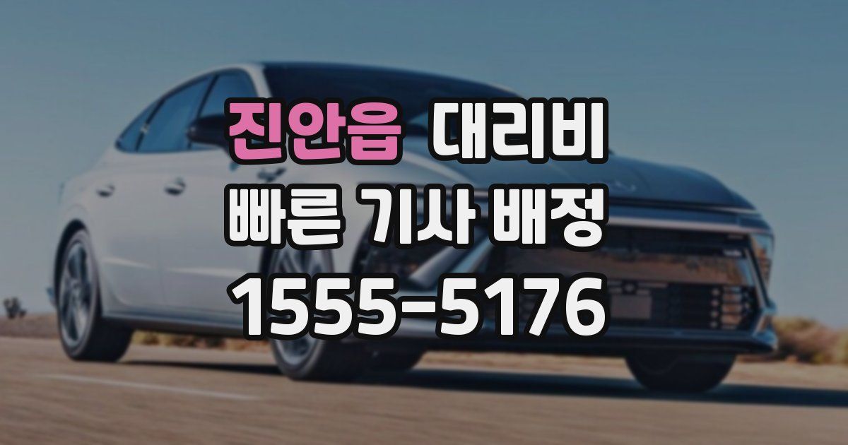 진안읍 대리운전 가격