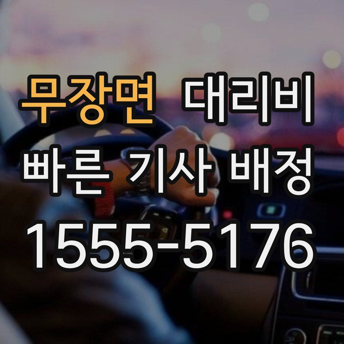 무장면 대리운전