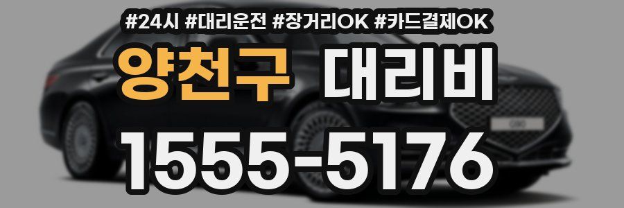 양천구 대리비