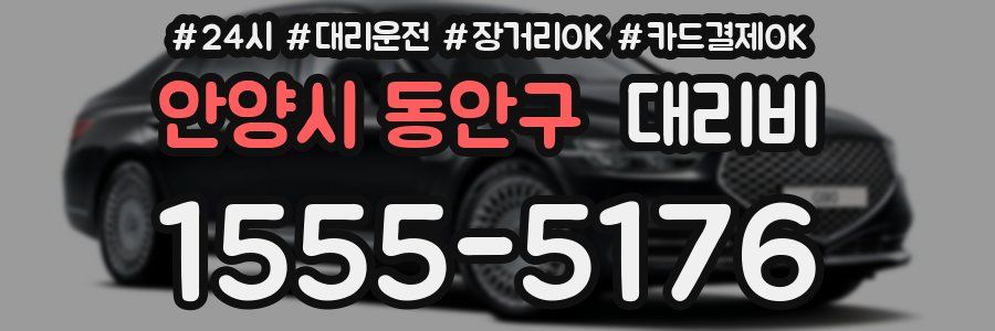 안양시 동안구 대리비