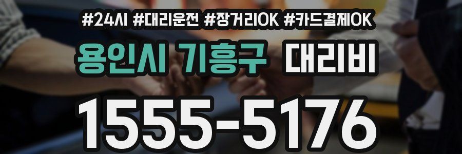 용인시 기흥구 대리비