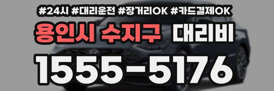 용인시 수지구 대리비