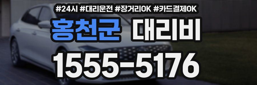 홍천군 대리비