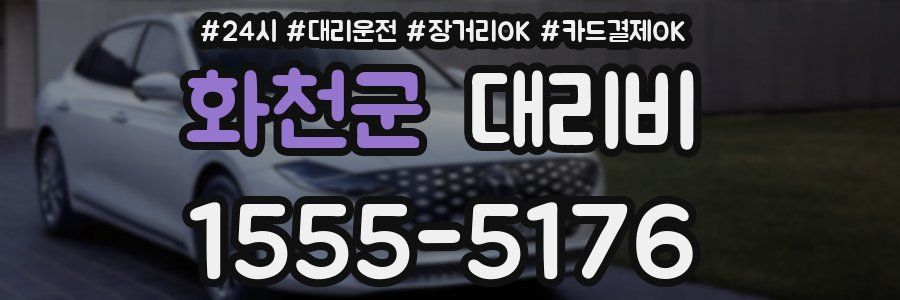 화천군 대리비
