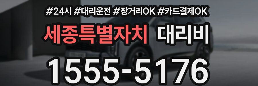 세종특별자치 대리비