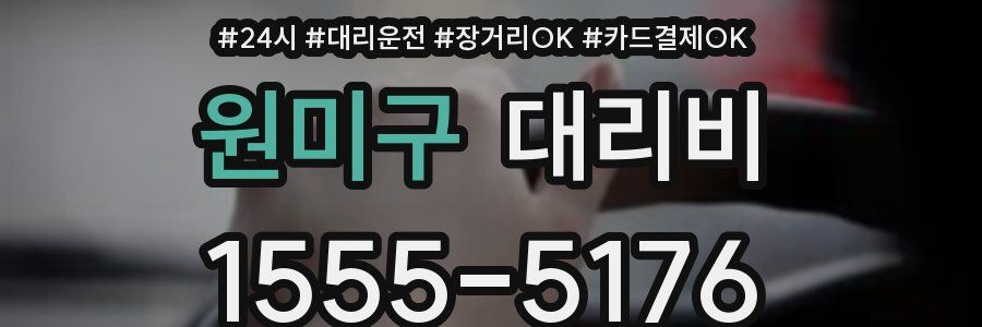 원미구 대리비