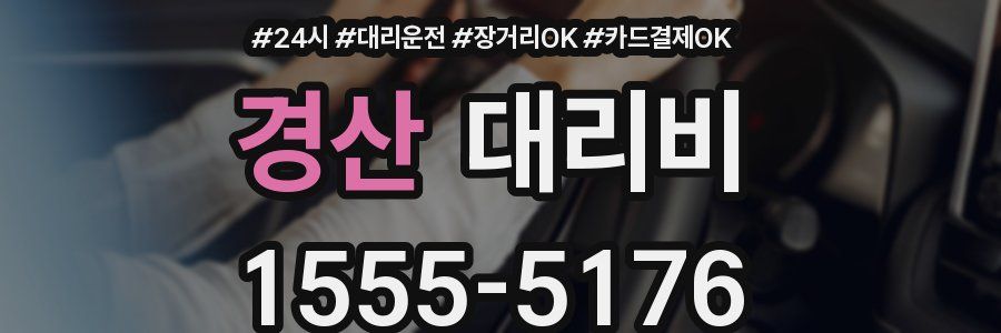 경산 대리비