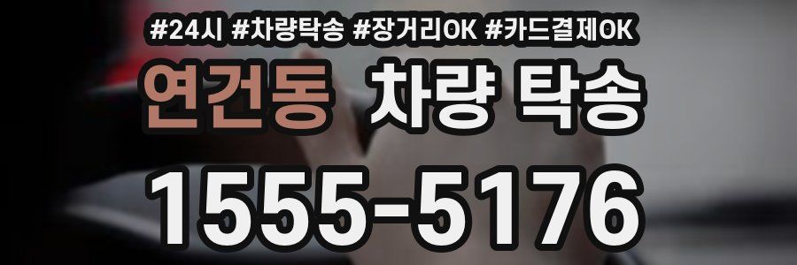 연건동 차량 탁송