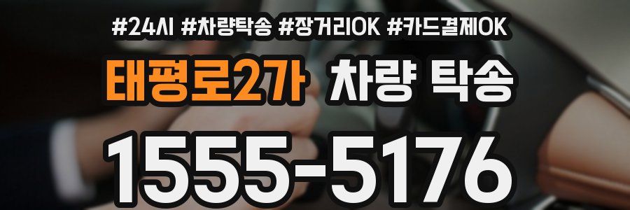 태평로2가 차량 탁송