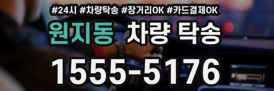 원지동 차량 탁송