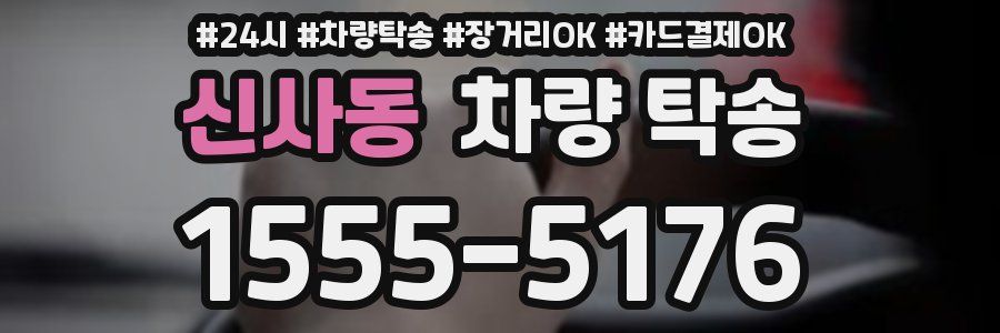 신사동 차량 탁송