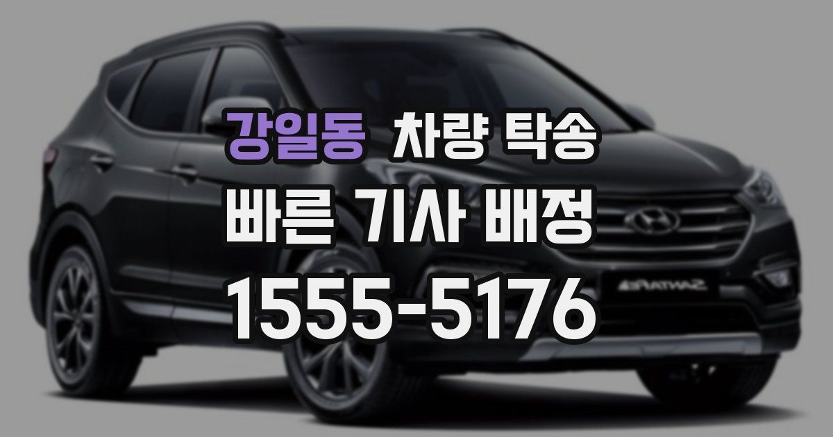 강일동 차량 탁송