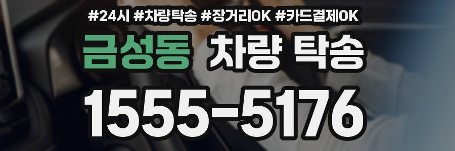 금성동 차량 탁송