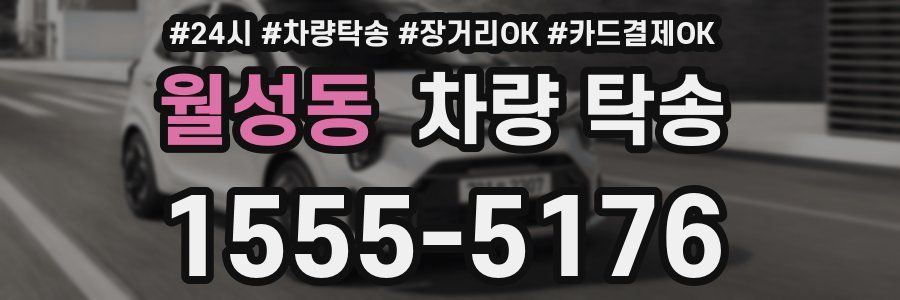 월성동 차량 탁송