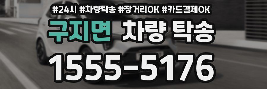 구지면 차량 탁송