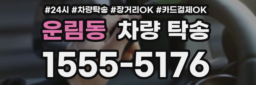 운림동 차량 탁송