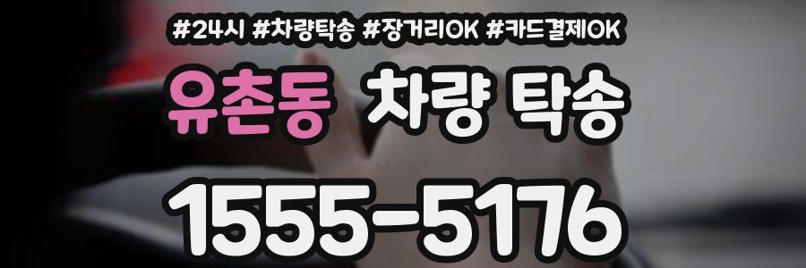 유촌동 차량 탁송