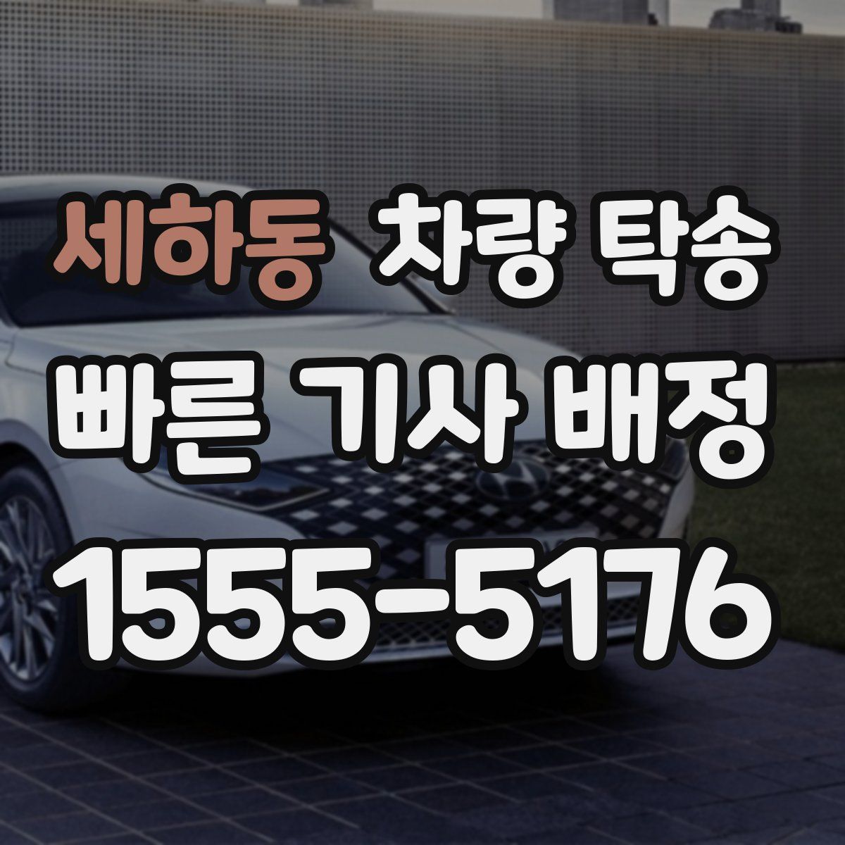 세하동 차량 탁송