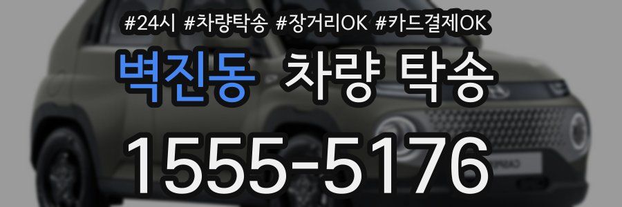 벽진동 차량 탁송