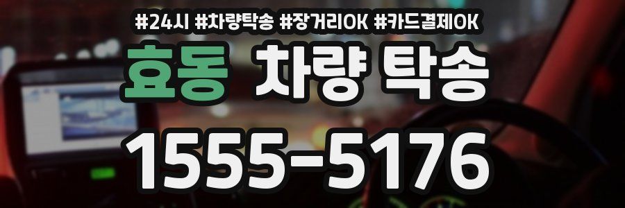 효동 차량 탁송