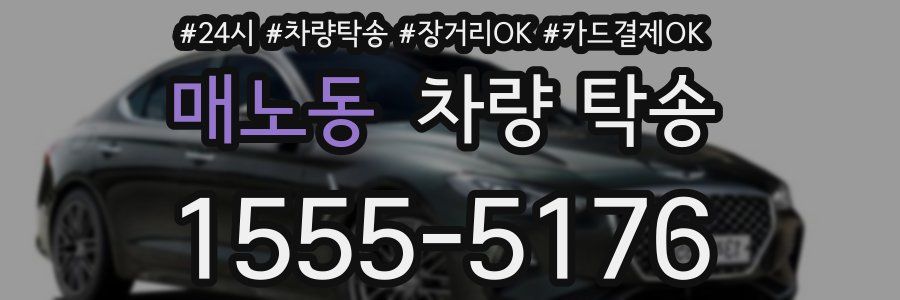 매노동 차량 탁송