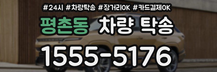 평촌동 차량 탁송