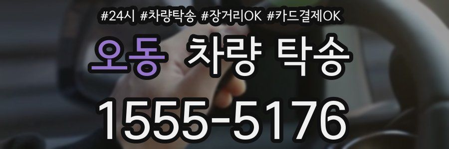 오동 차량 탁송