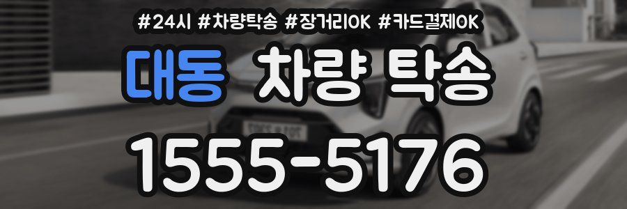 대동 차량 탁송