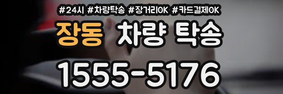 장동 차량 탁송