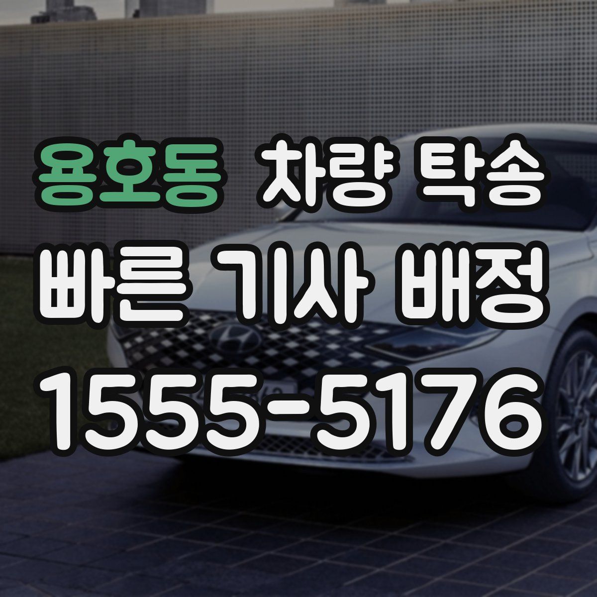 용호동 차량 탁송