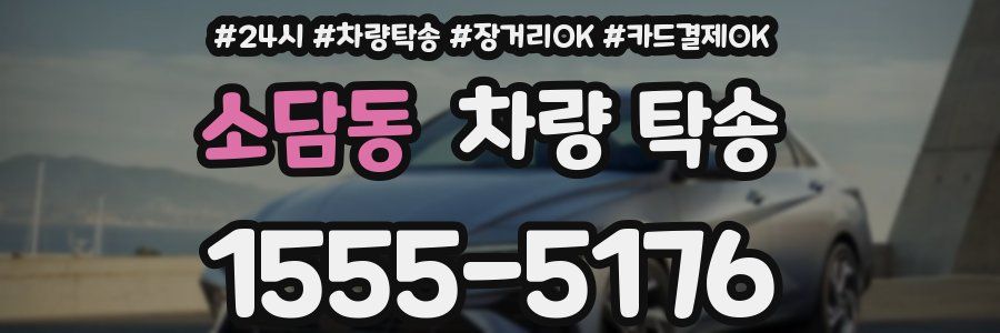 소담동 차량 탁송