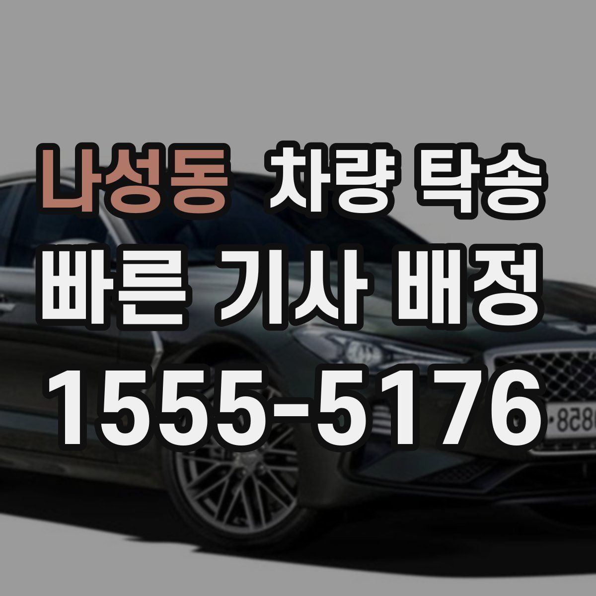 나성동 차량 탁송