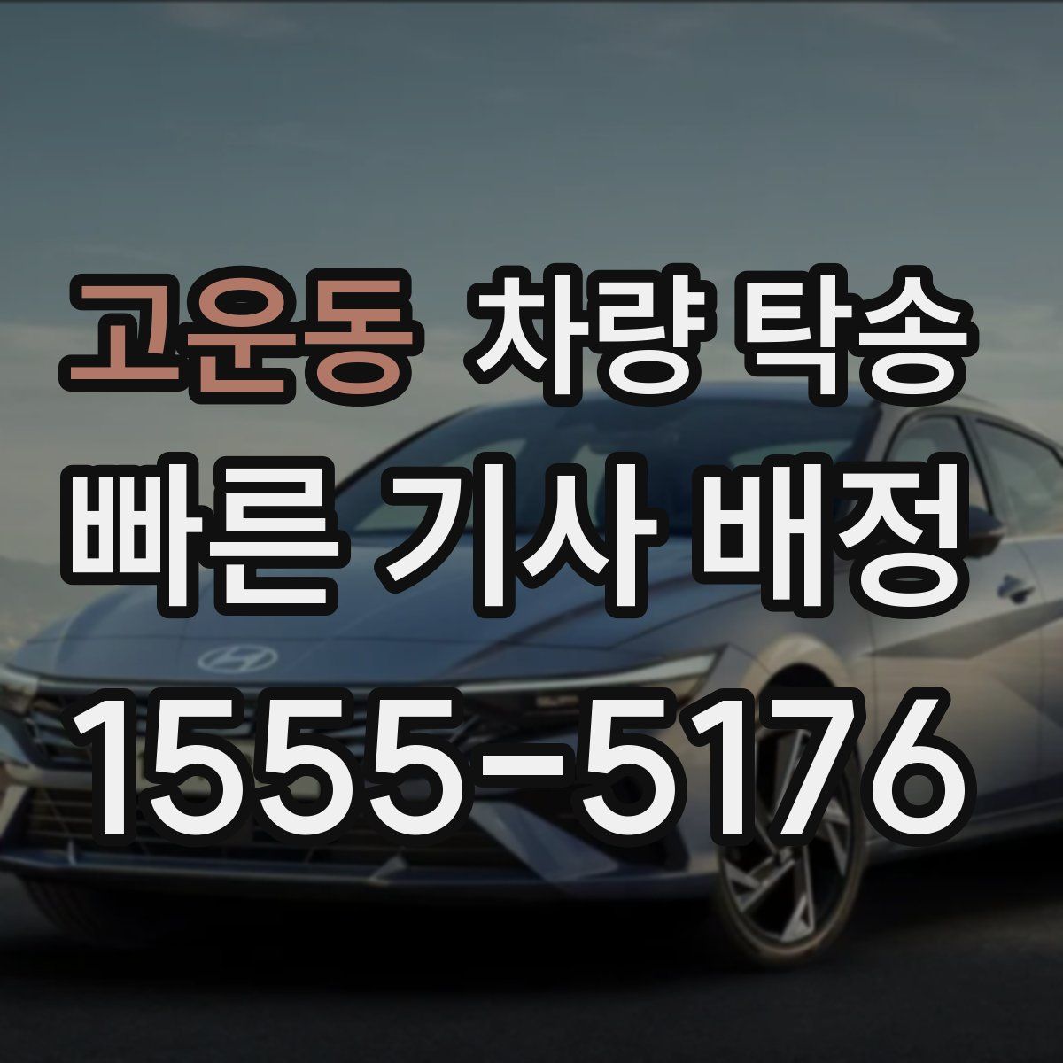 고운동 차량 탁송