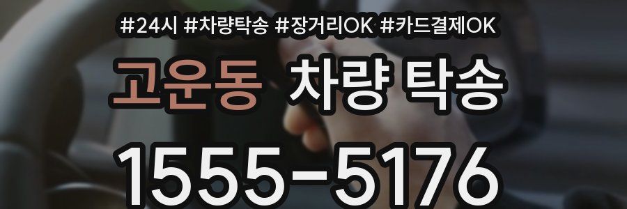 고운동 차량 탁송