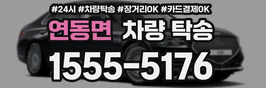 연동면 차량 탁송