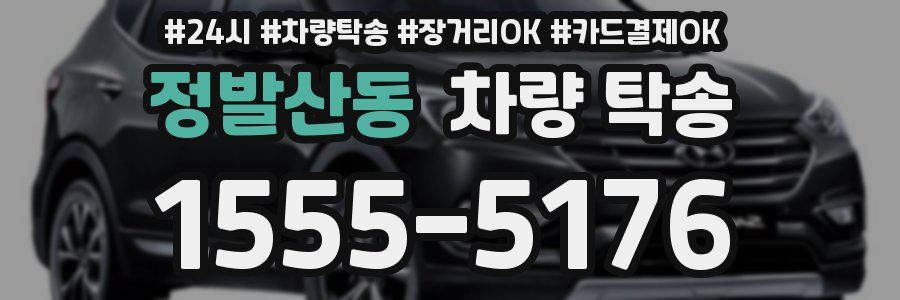 정발산동 차량 탁송