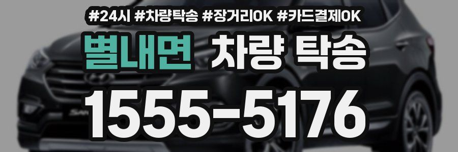 별내면 차량 탁송