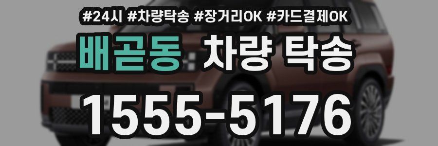 배곧동 차량 탁송