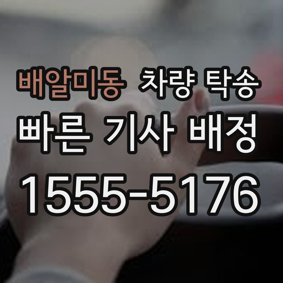 배알미동 차량 탁송