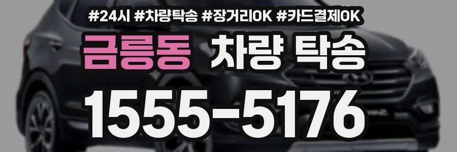 금릉동 차량 탁송