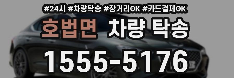 호법면 차량 탁송