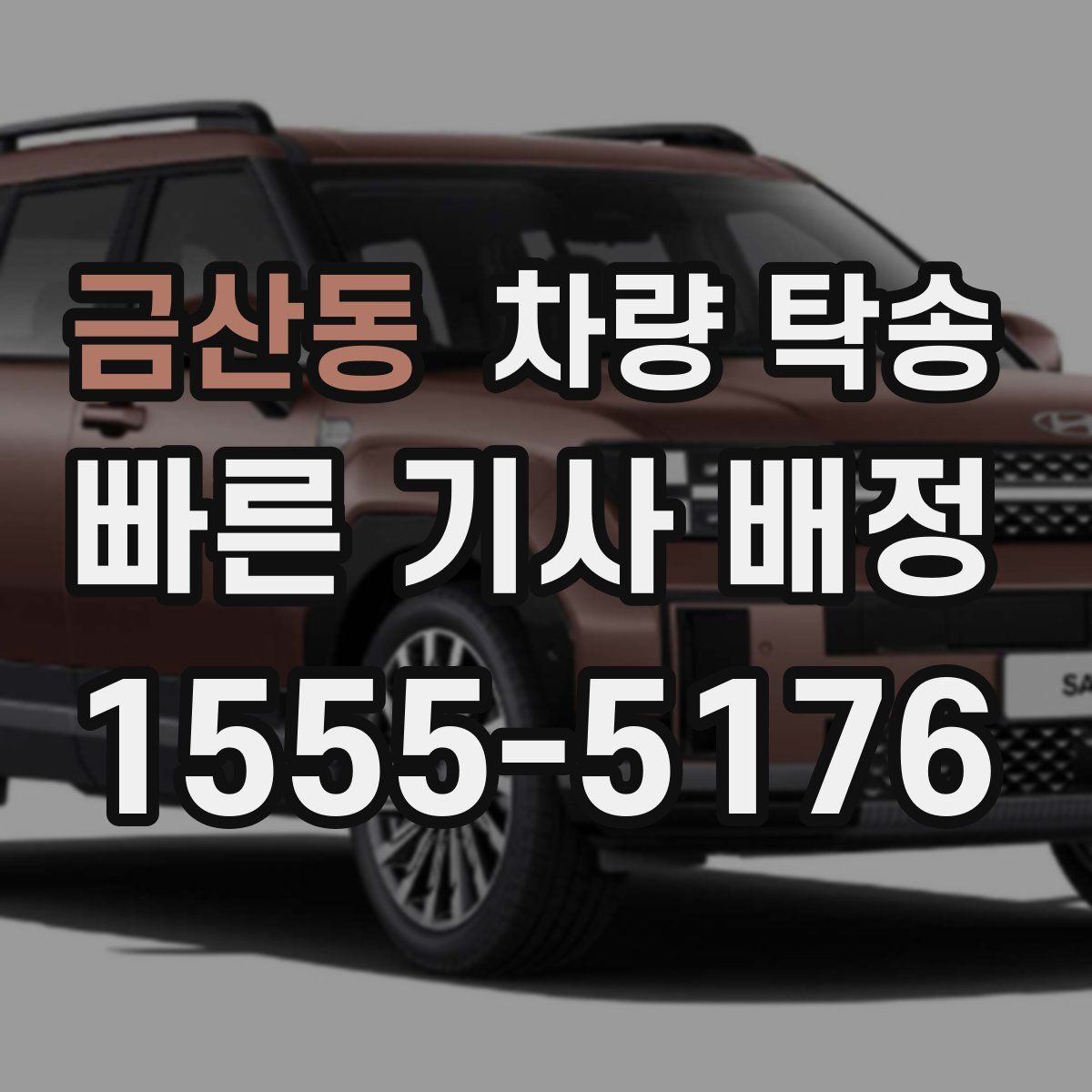 금산동 차량 탁송