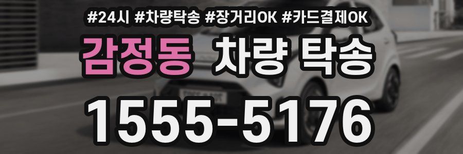 감정동 차량 탁송